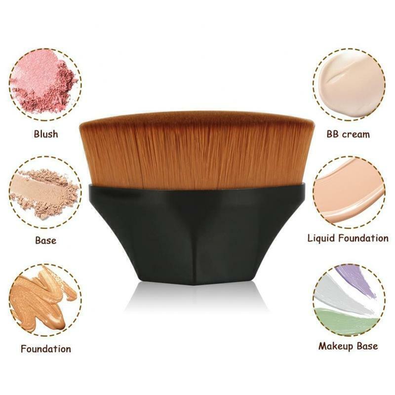 Pincel Mágico Hexagonal Base Maquiagem