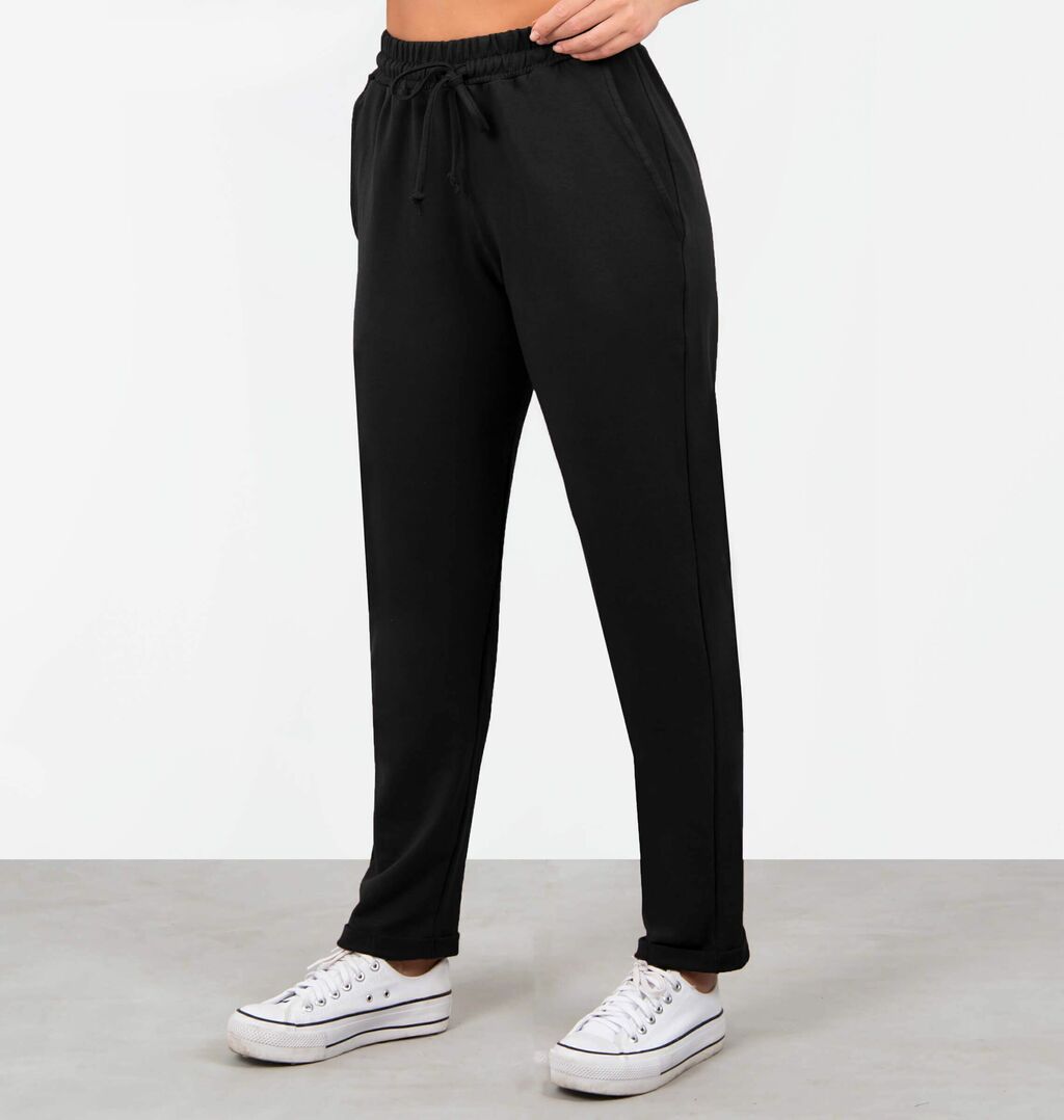 Calça Moletinho Barra Virada