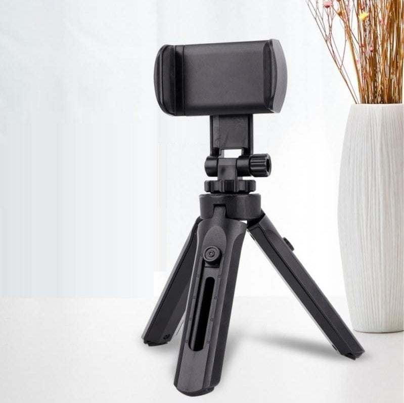 Tripé de Mesa e Suporte para Celular