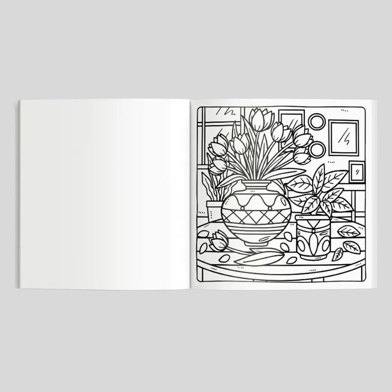 Livro De Colorir Cute & Comfy