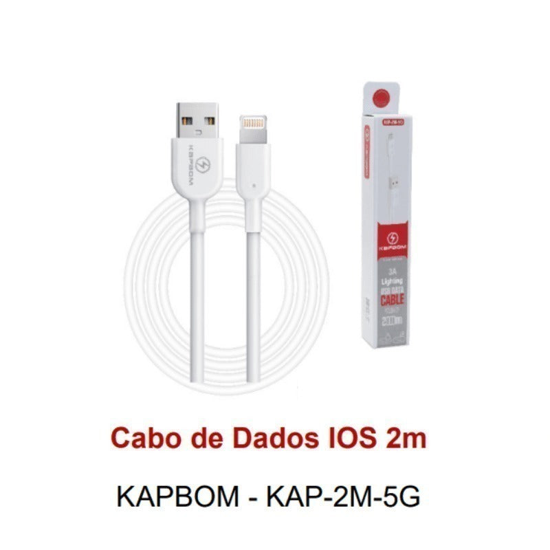 Cabo Carregador USB Lightning