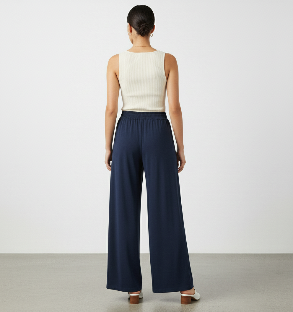 Calça Pantalona Fluida