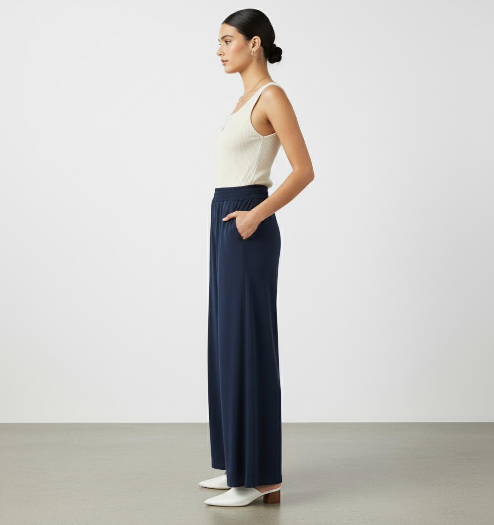 Calça Pantalona Fluida