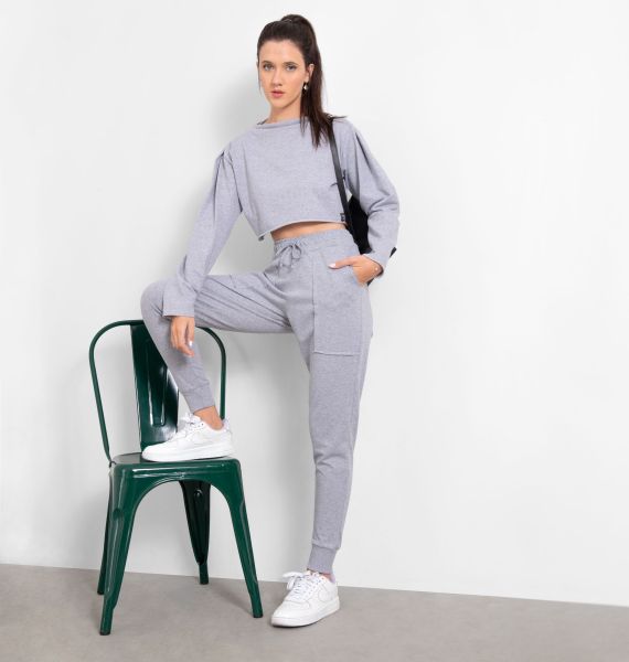 Calça Jogger Bolso Amplo