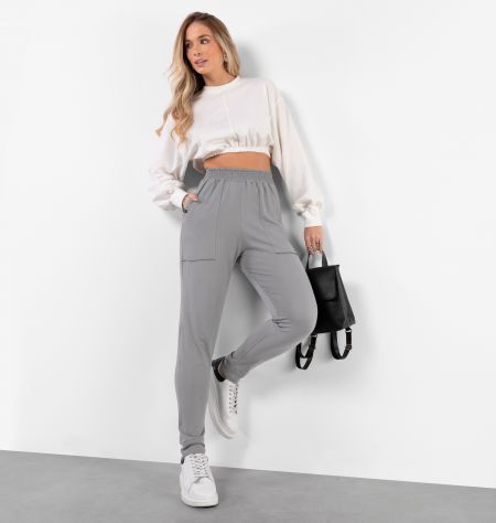 Calça Jogger Básica Meia Malha